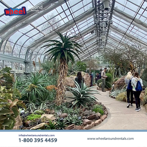 United States Botanic Garden Shape in Washington DC